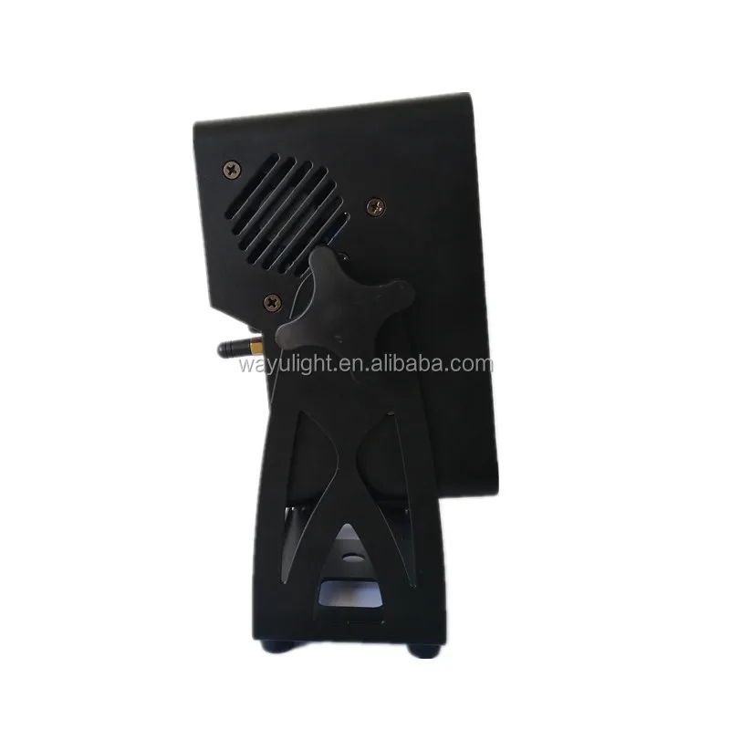 Wireless remote control dmx battery 9x18w rgbwa uv 6in1 led par light