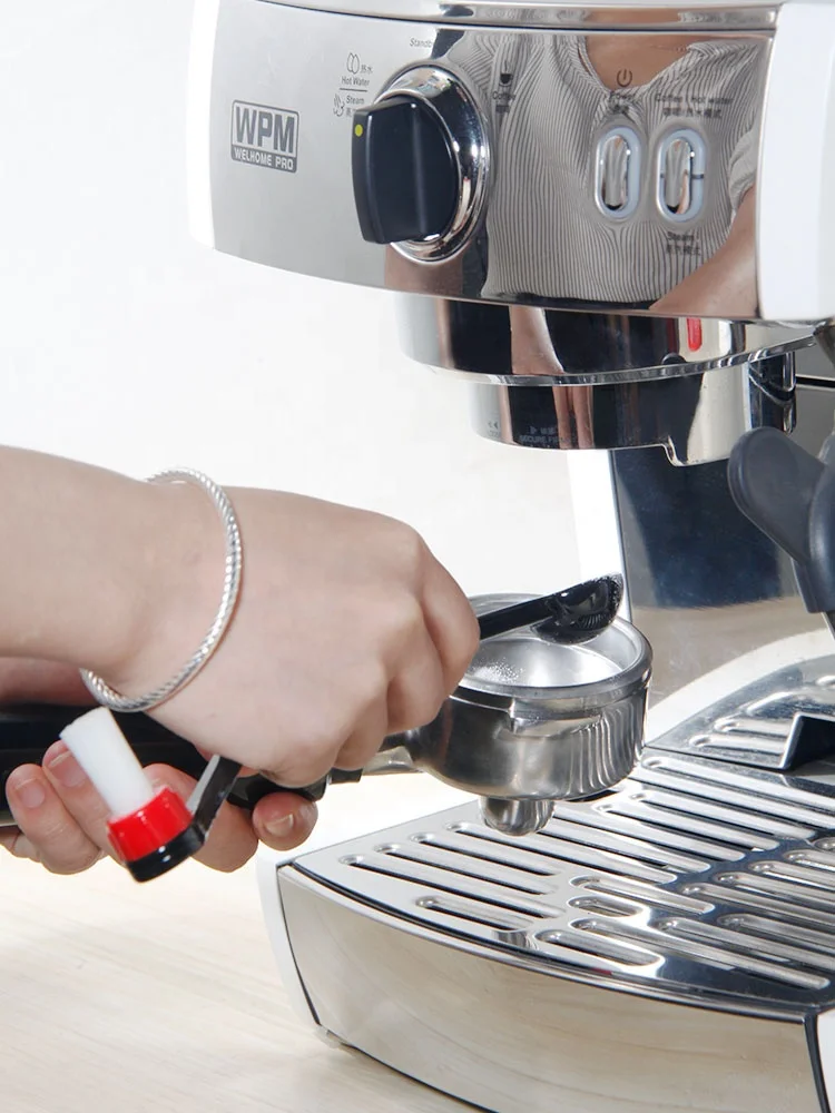 Разумная цена оптовая продажа полипропиленовая пластиковая ручка щетка для чистки кофе