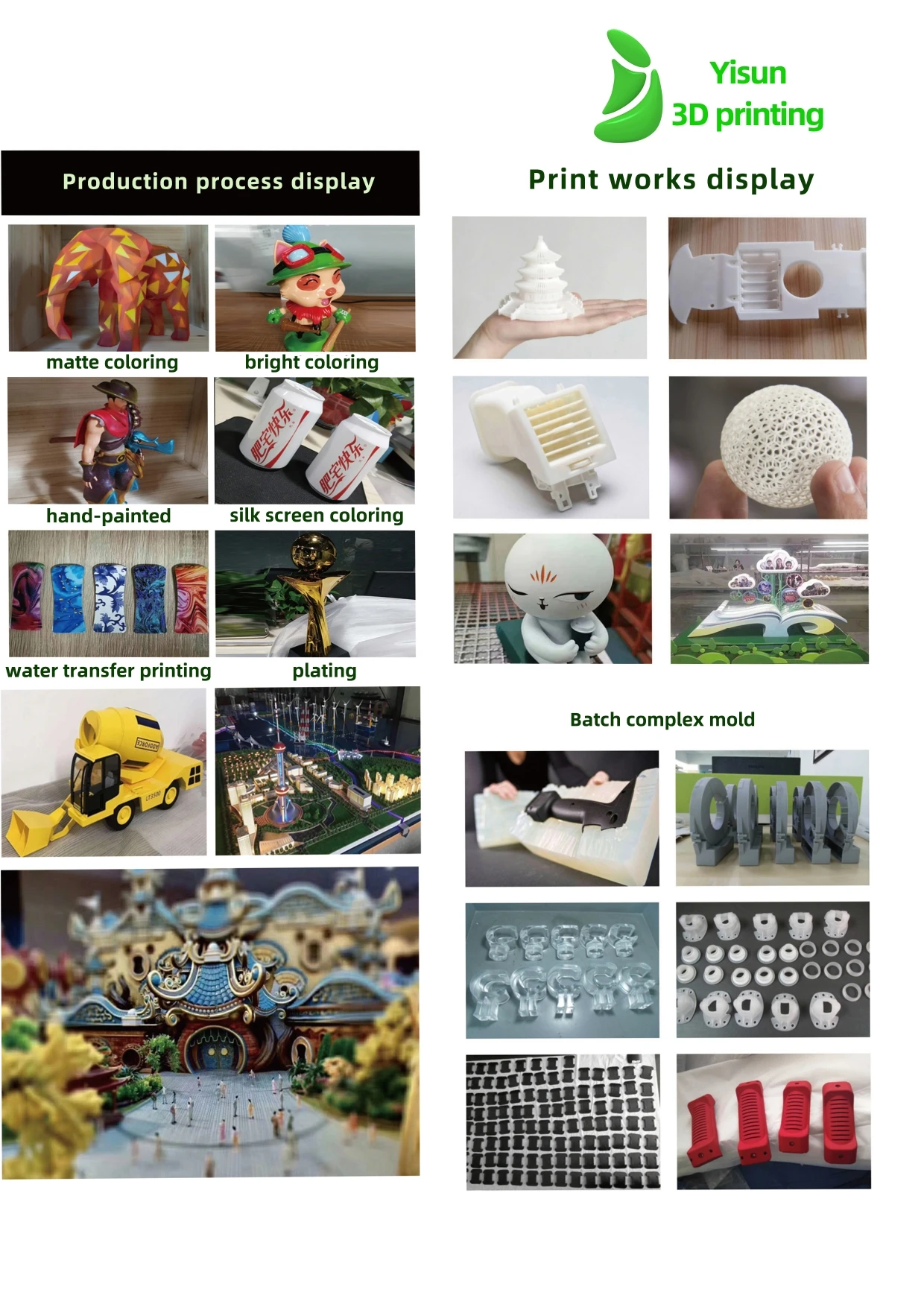 3D Files custom Miniatures Custom ABS/Resin/Plastic/Nylon 3D Drawing Printing Service 3D Printed Clear Models