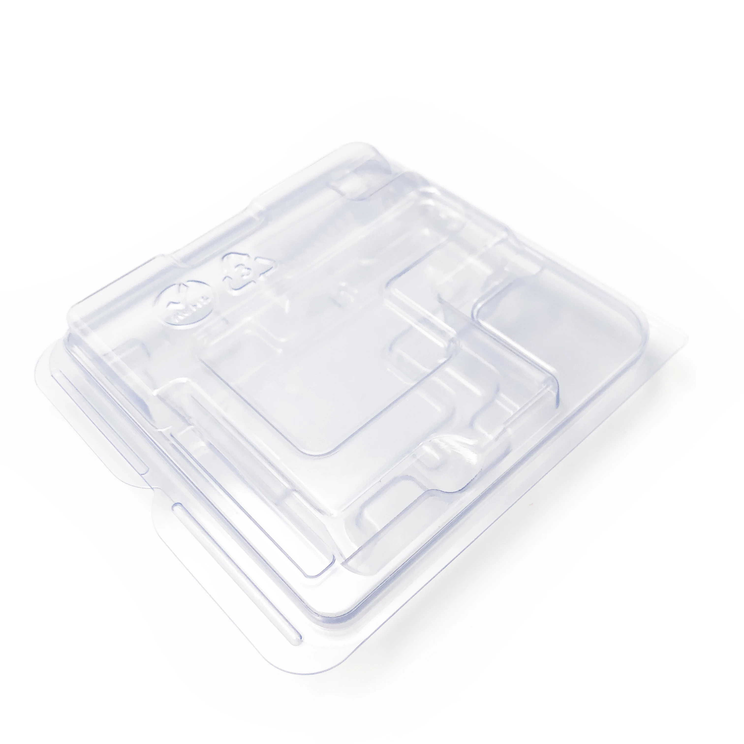 Customized clear disposable PVC blister Electronic equipment anti-static plastic industrial packaging box
