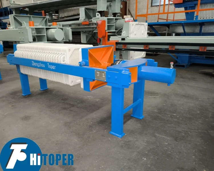 Hydraulic compress plate filter best-selling in the Swedish market