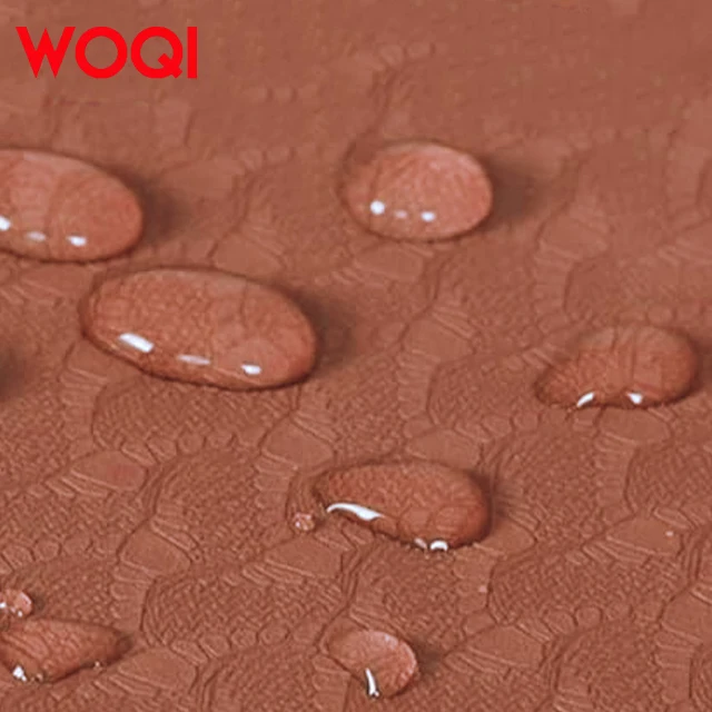 WOQI Custom Pattern Printed TPE Yoga Mat High Quality Non-Slip Travel Exercise Mat Washable Organic Design