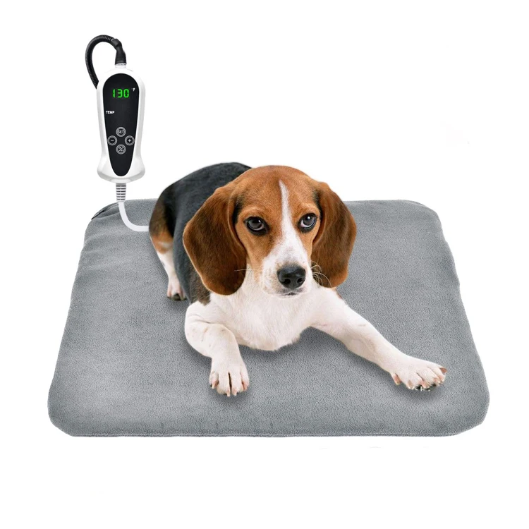 Pet Heating Pad Upgraded Electric Dog Cat Heating Pad Indoor Waterproof Auto Power Off