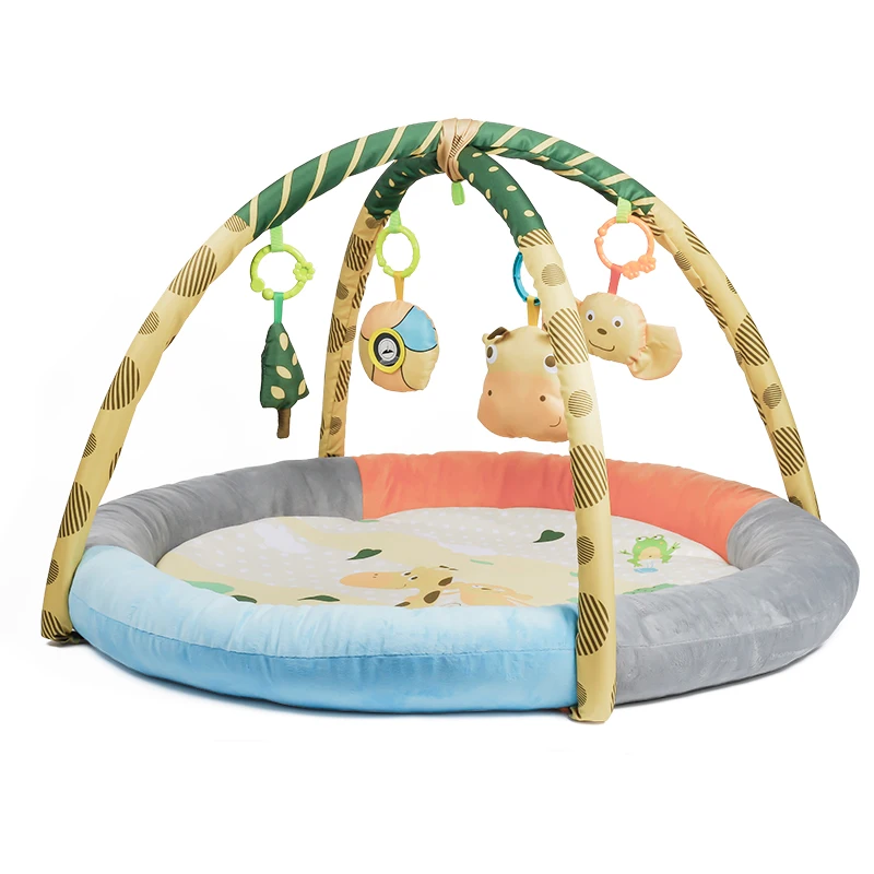Wholesale Round baby play mat Newborn Baby GYM Play Mats Cloth Crawling Mat Plush Carpet For Babies