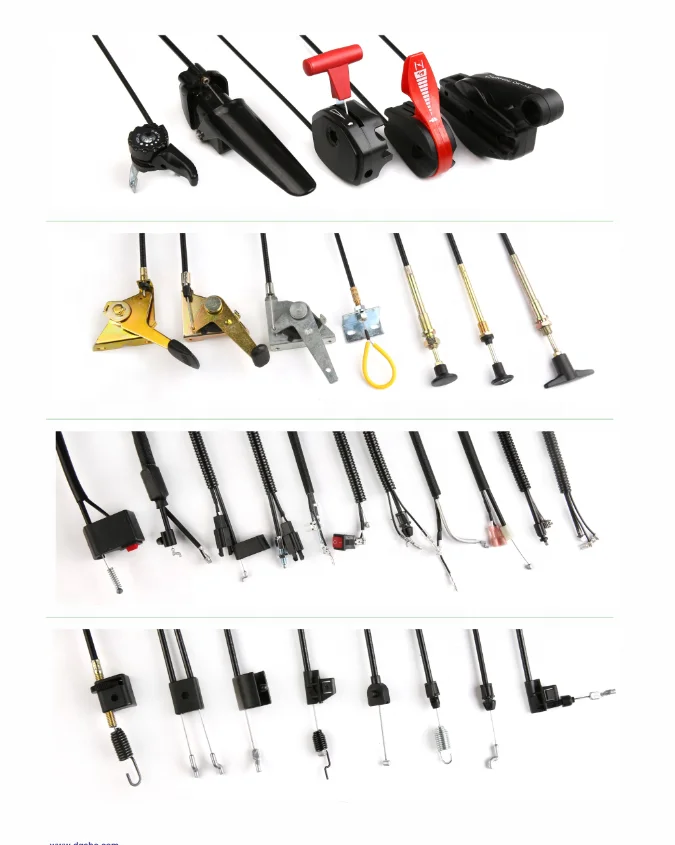 control cables for lawn mowers