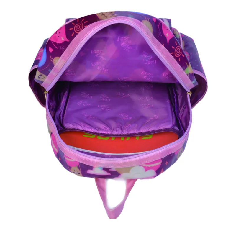 
Teenage School bag Fashion Cartoon PU Girls Book Bag 