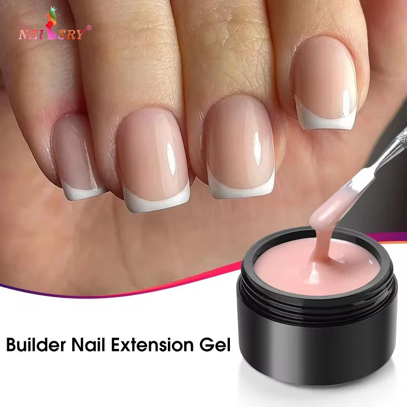 Neiss Custom LOGO Gel Builder in a bottle be infilled Soak Off Removal Quick Extension Easy Apply Gel sculpting gel