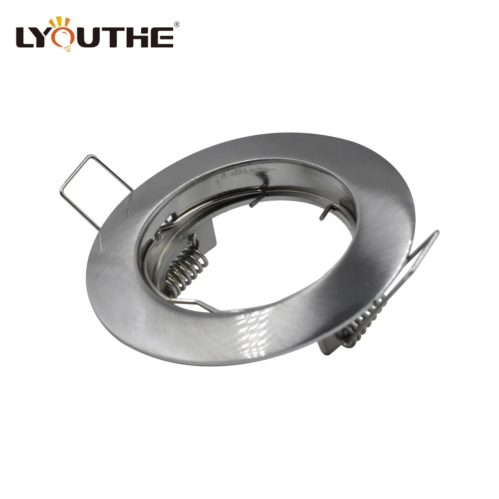 Indoor classic embedded Gu10 celling Mr16 recessed die cast aluminum halogen spotlights fixtures