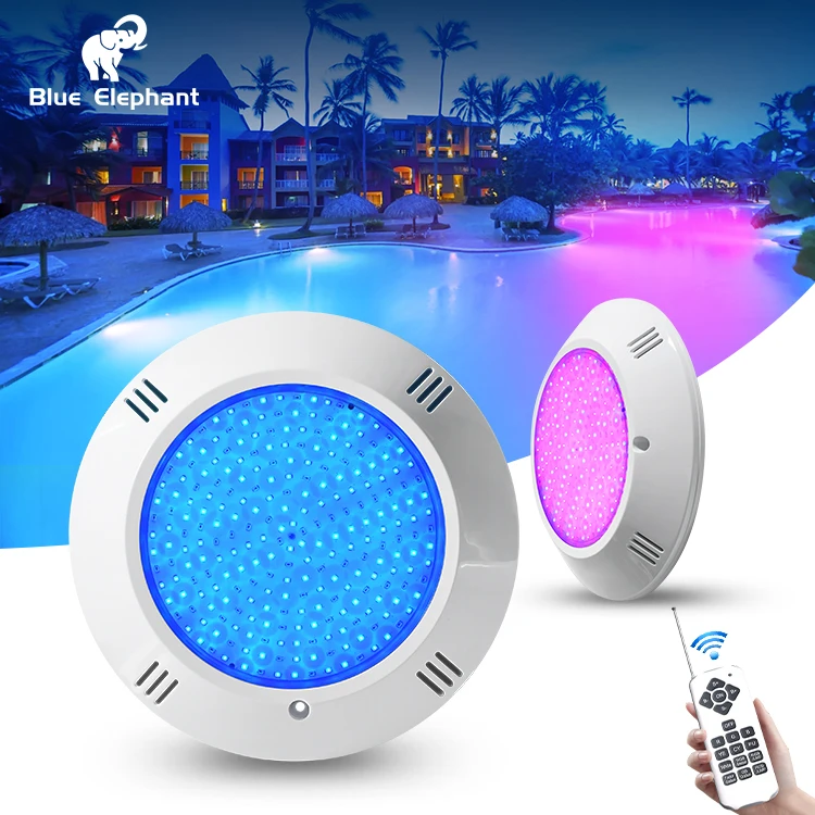 AC12V Ip68 многоцветный светодиод Rgb настенный ABS Смола заполненные Светильники для бассейна продажи высокого качества