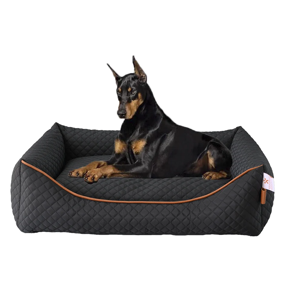 Removable Cover Luxury Double Outdoor Soft Large Orthopedic Memory Foam Dog Bed