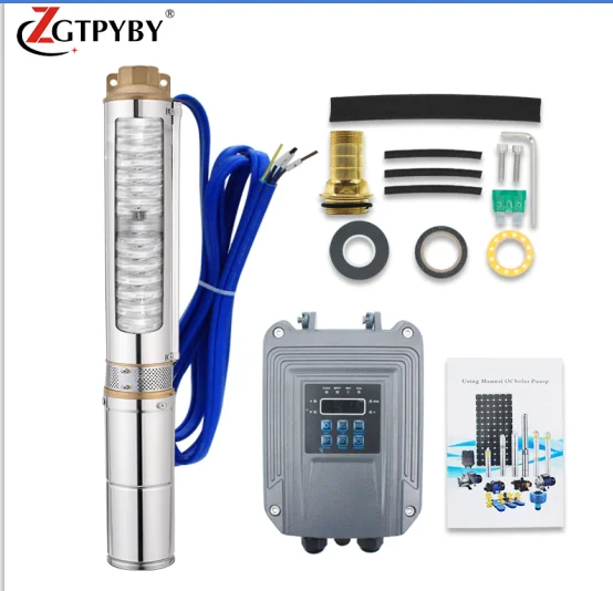 
solar pump kit for agriculture submersible water well solar pumps systems with solar panels 