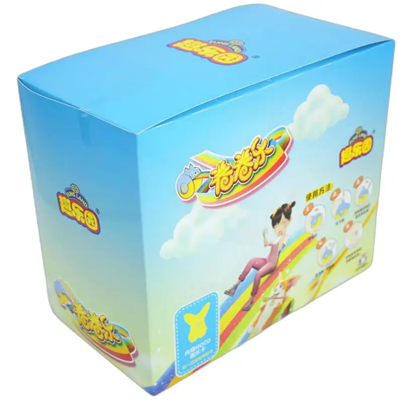 Children Snacks Individually Wrapped Jelly Sweets Sour Belts Strips Colorful Sugar Sweets Coated Rainbow Yummy Candy Gummies