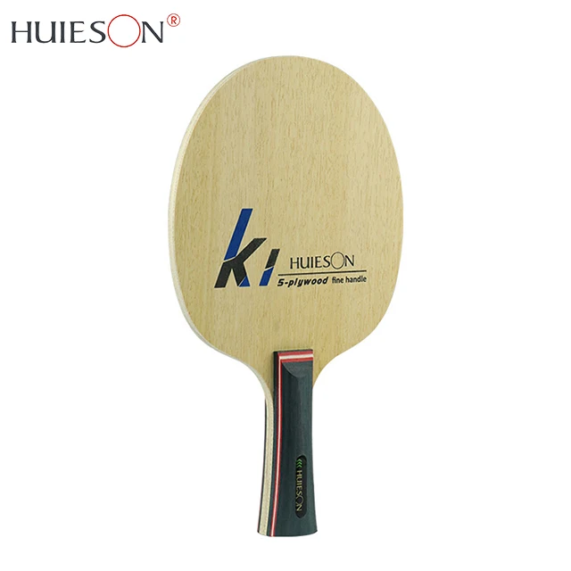 
HUIESON Custom Printed OEM Professional Ping Pong Paddle Wood Blade Table Tennis Bats Racket 