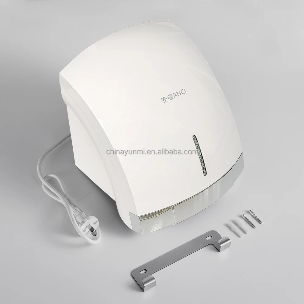 2024 New Arrival Warm Air Wall Mounted Dry Jet Automatic Hand Dryer For Hotel