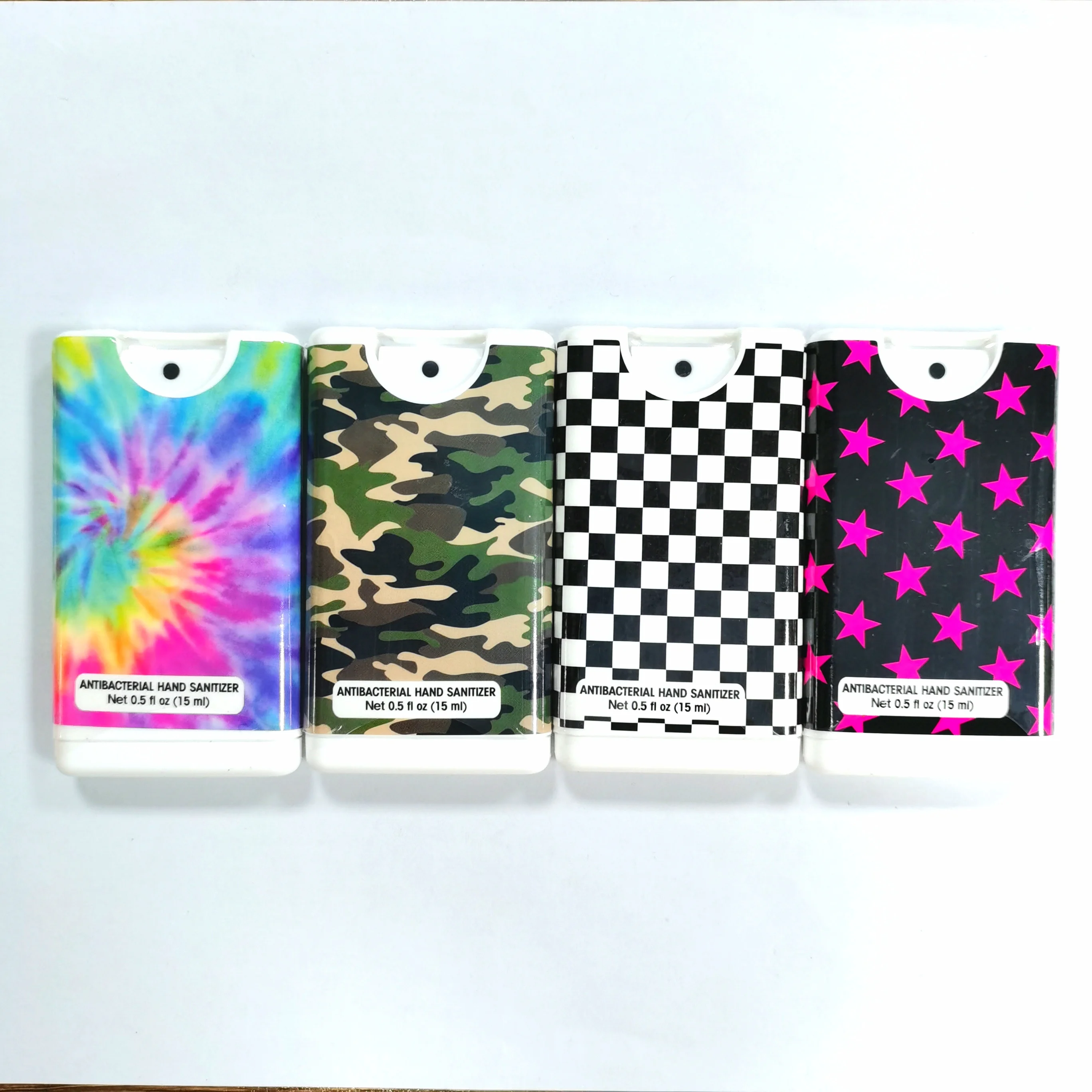 
Free Sample Wholesale Pocket Shape Hand Sanitizer 20Ml Plastic Credit Card Flat Spray Bottle 