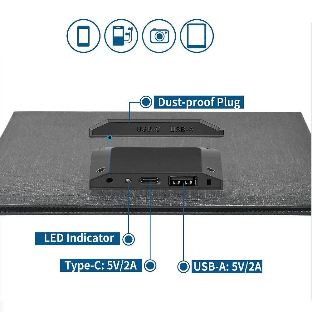 10 Вт 5 В 2А портативная 20 30 100 складная солнечная панель для опции кемпинга Водонепроницаемая Мобильная лампа Гибкая 200 солнечное зарядное устройство