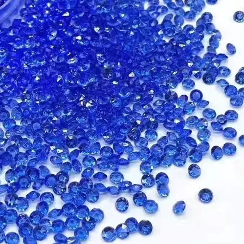 500g/bag Transparent Diamonds Fairy Resin Style Color Feature Material Decoration Sculpture Origin Type Theme Place