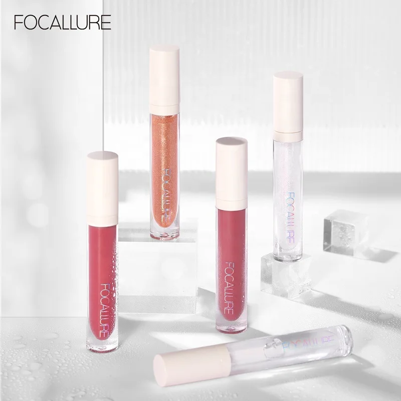 FOCALLURE FA153 блеск для губ оптовая продажа высокий 16 видов цветов экстракт мяты Глянцевая макияж организатор