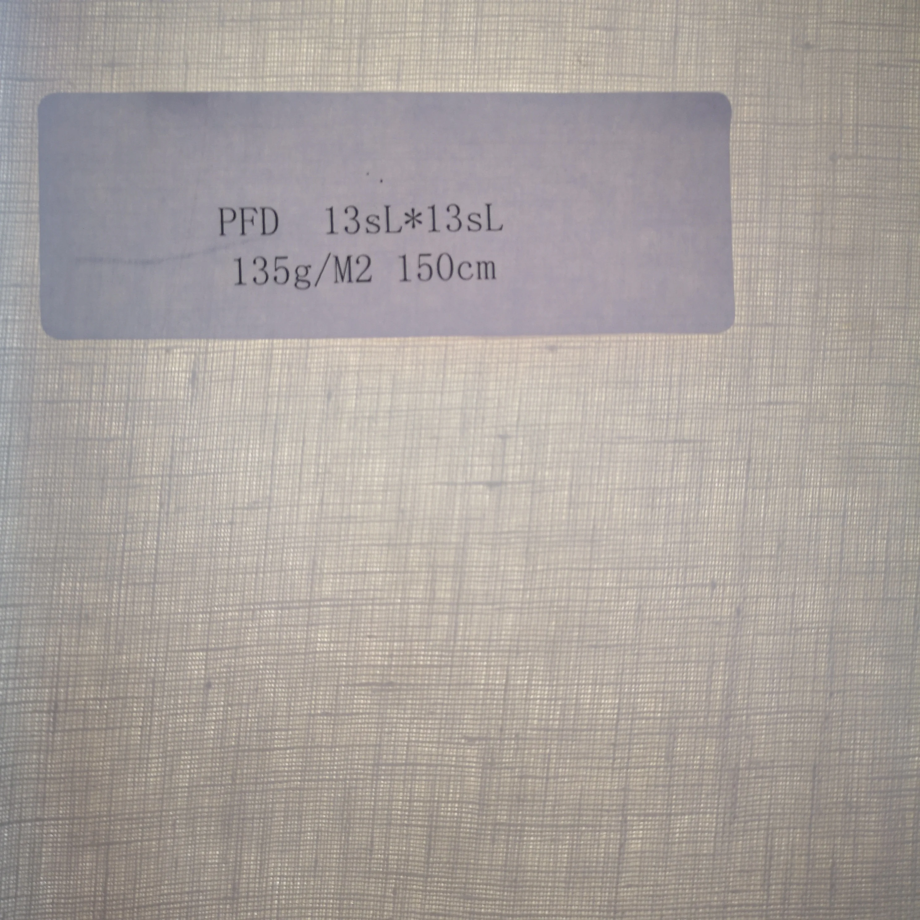 PFP and PFD White Color Linen Fabric for Printing and Dyeing