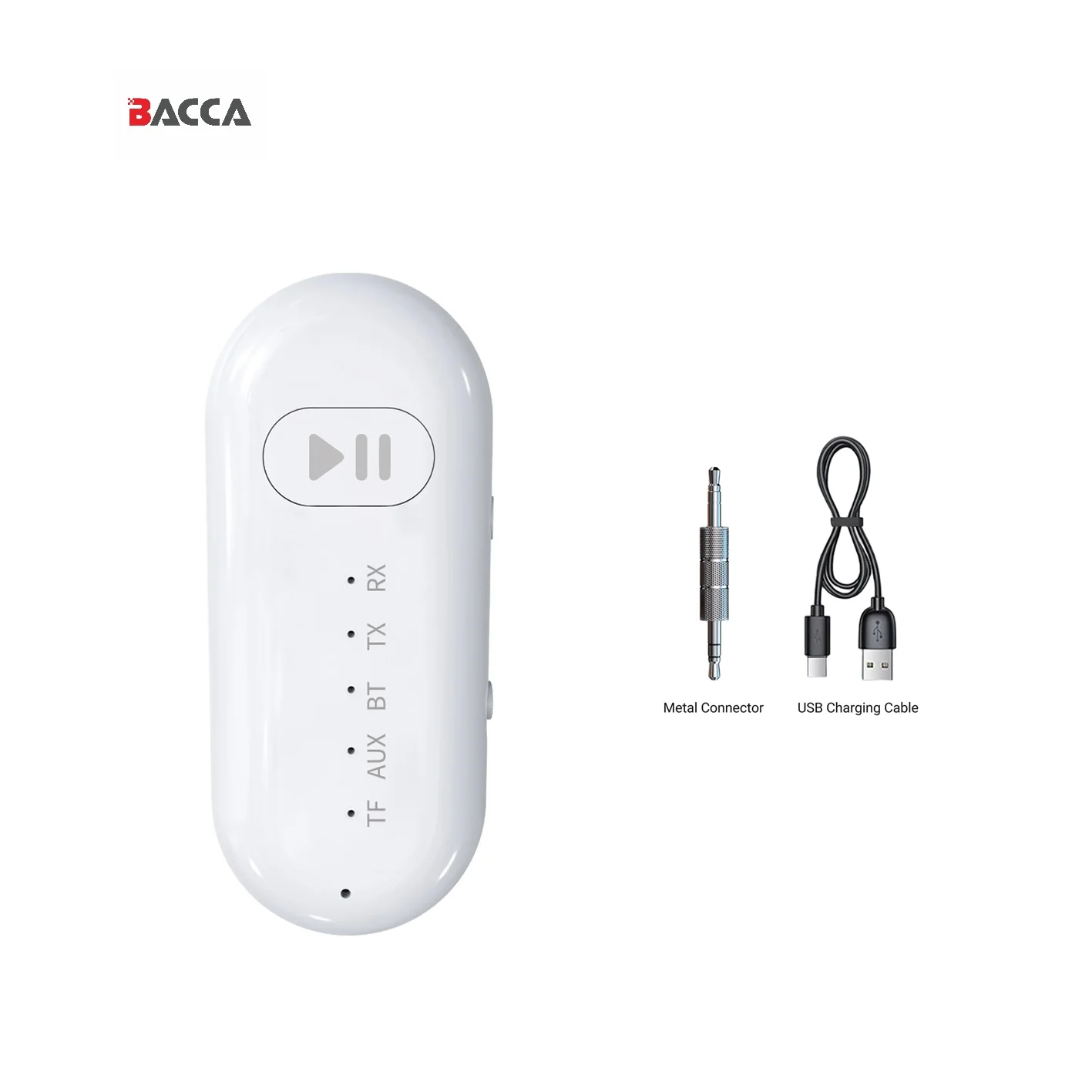 GR05 Wireless 5.1 Transmitter and Receiver 2-in-1 Wireless Adapter for TV Car Mobile Phone