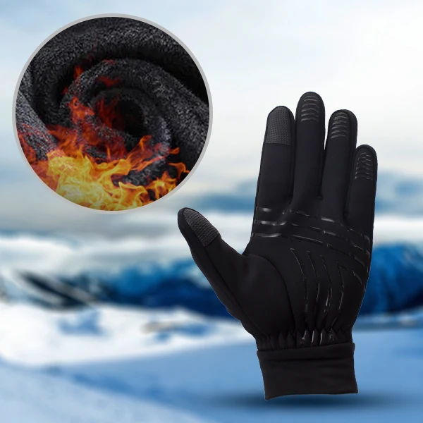 Amazon hot sales winter outdoor sport gloves Touch Screen thermal cycling running winter gloves