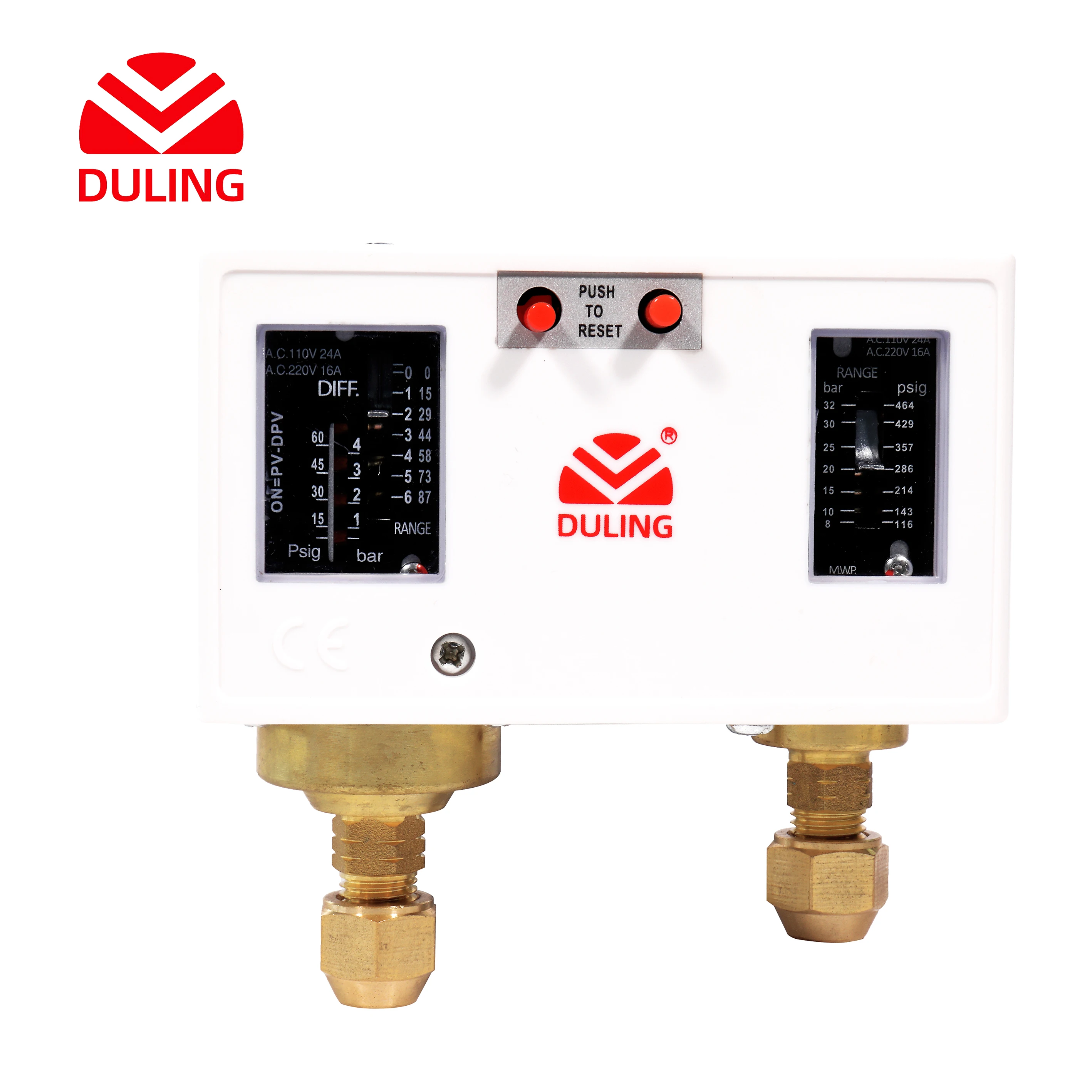 Air Compressor Pressure Switch Controller for Automatic Pump Control Manual