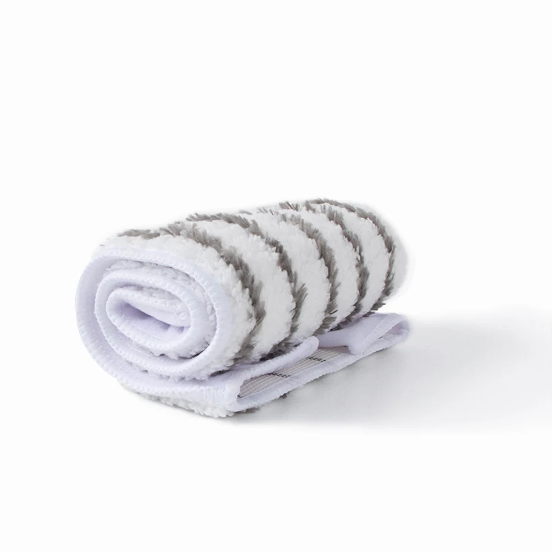 CX Wholesale Stainless Steel Handle Flat Coral Velvet Mop Head Plywood Microfiber Mop For Floor Cleaning