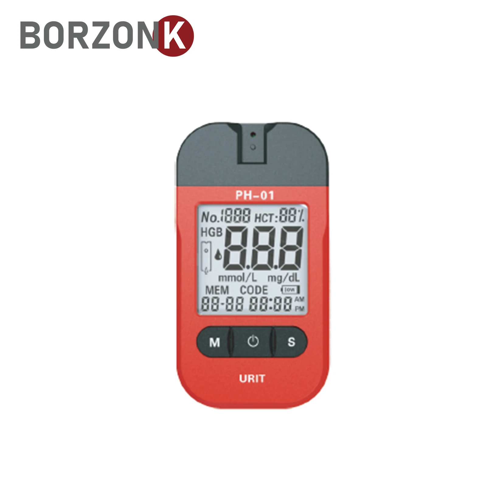 
Hemoglobin analyzer meter with Siphon strip URIT PH-01/01A 