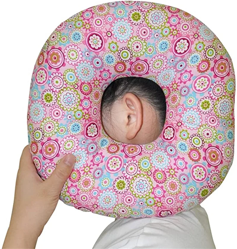 Side Sleeper Donut Pillow Inflammation Pain Relief Ear Piercing Pillow with Ear Hole