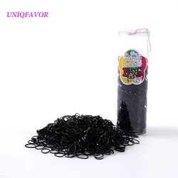 Promotion Hair Gift Cartoon Rainbow Hair Bands No Crease No Damage Strong Elastic Hair Ties Disposable Rubber band
