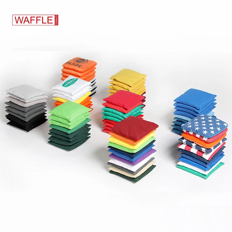 
WAFFLE GAMES Premium ACL ACO Standard Official Size Cornhole Bags 