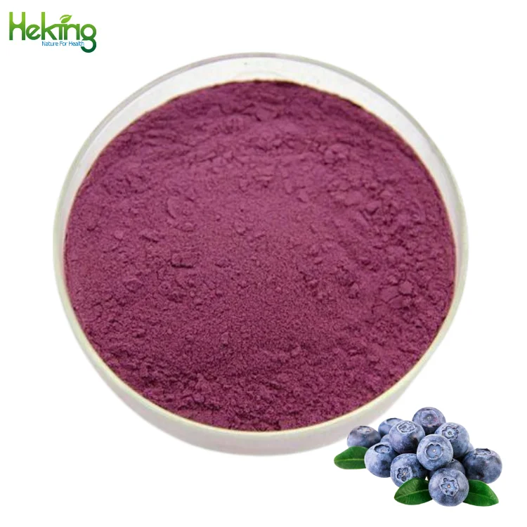 Hot Fruit Extract Powder Blueberry Extract Powder Anthocyanidins 10%