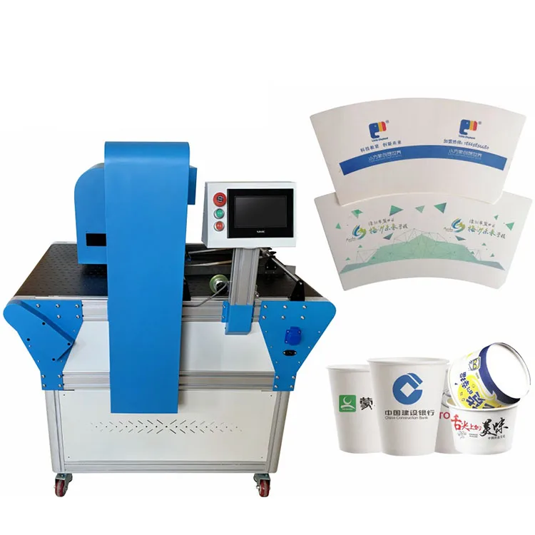 Professional Multi High Speed Digital Color Paper Sheet Cup Printing Machine Inkjet Printers