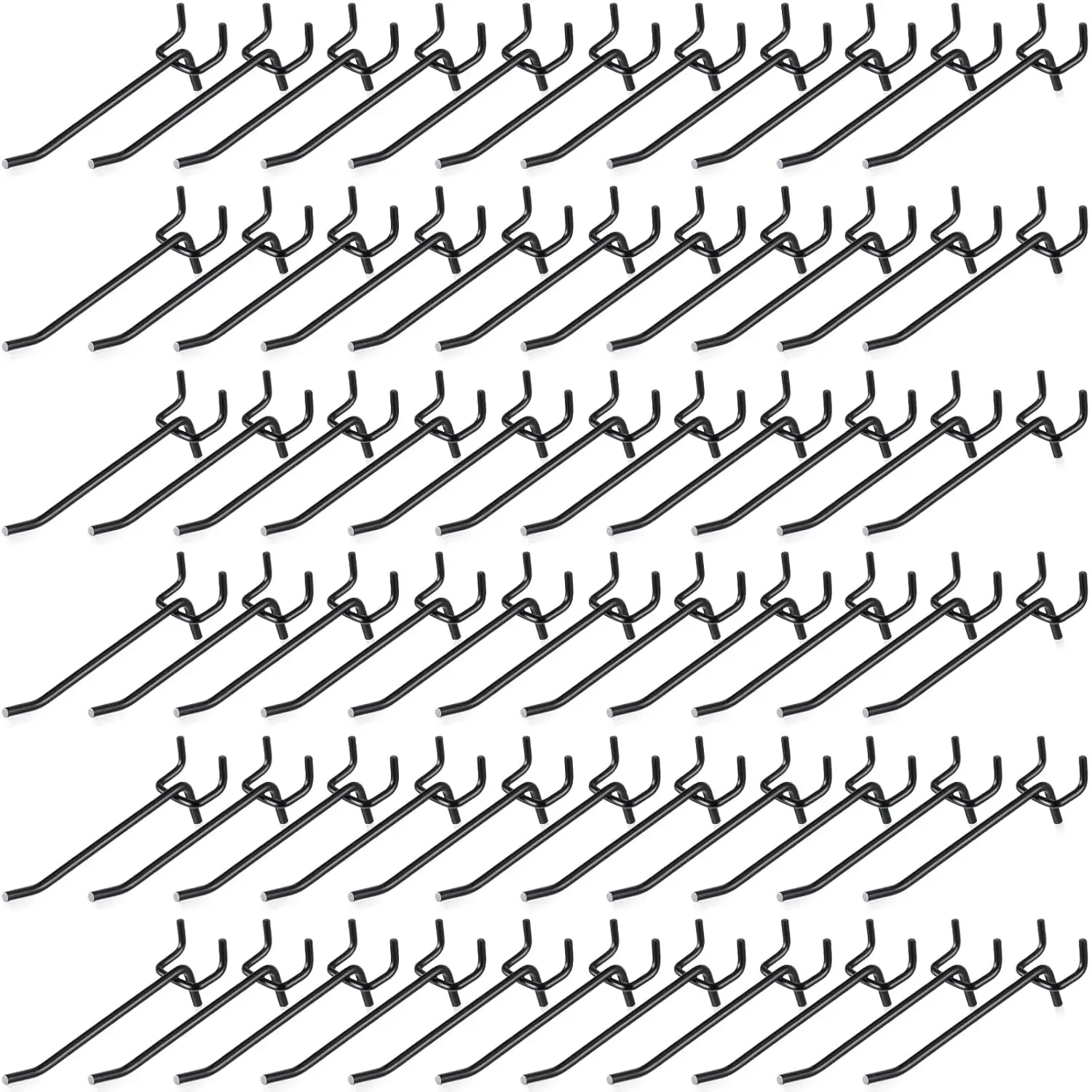 Wholesale Metal Display Rack for Jewelry Store Nail Polish Supermarket Tool Pegboard Shelves with Hooks