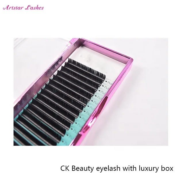 CK Beauty lashes manufacturer Russian Volume Lashes 0.03 0.05 0.07 thickness 7-17mm length eyelashes