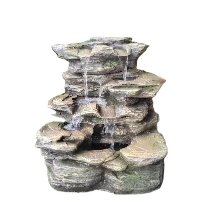 rock mountain  fountains   waterfall fountain