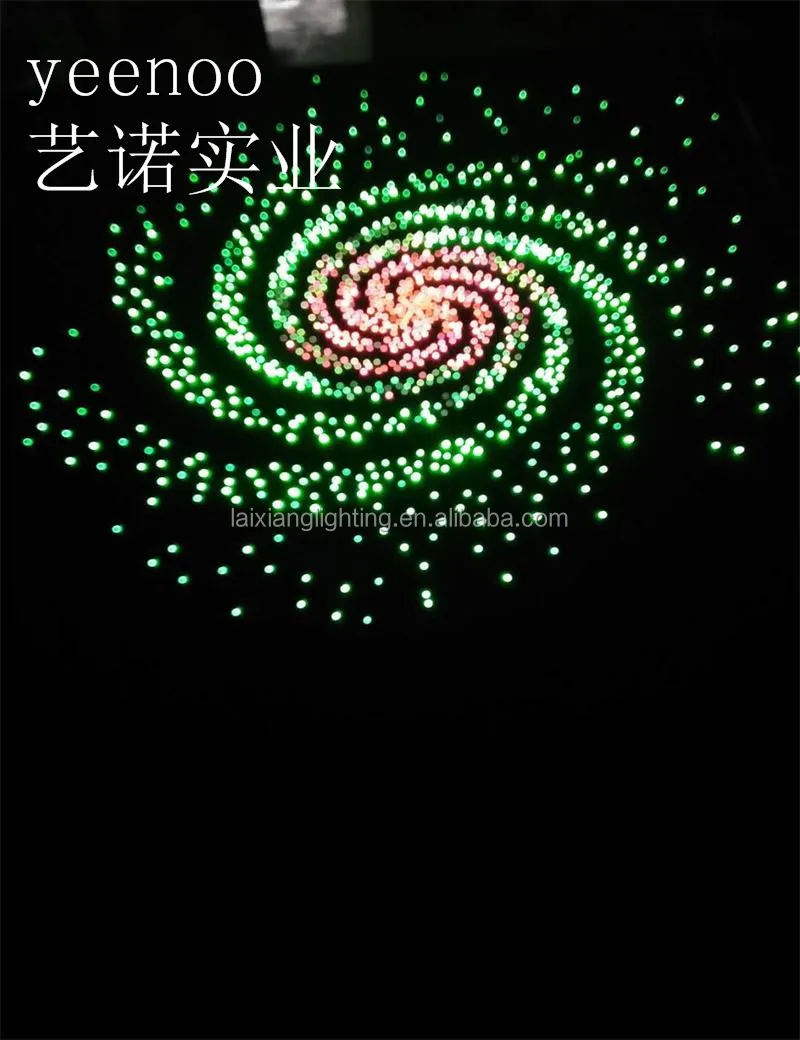 Sky shape 3D hole starry star ceiling light illumination star ceiling fiber optic light twinkle