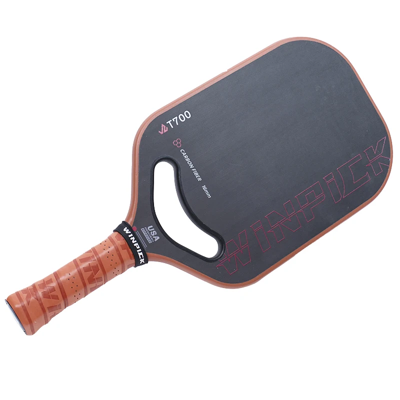 New Popular Pickleball Paddle USAPA Approved Tournament T700 Thermoformed 16mm Pickleball Paddles Graphite Surface