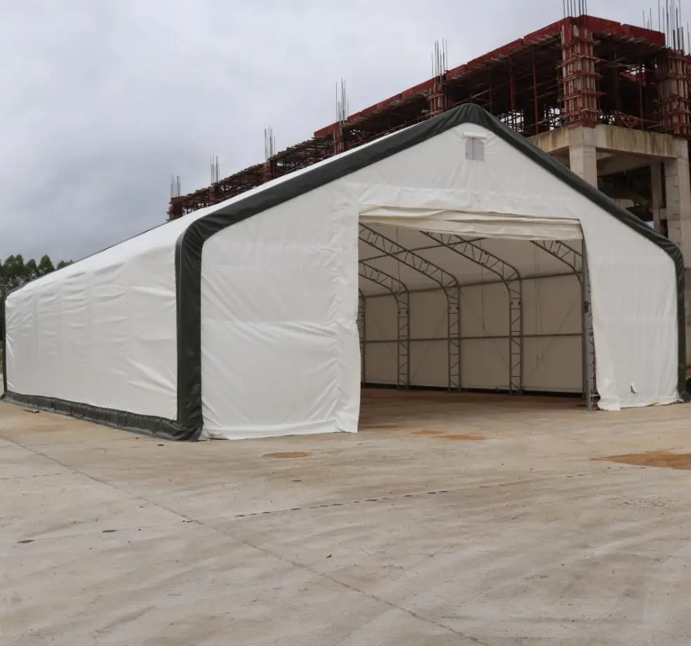 Heavy Duty Industrial Warehouse Storage Shelter W40xL60xH21ft