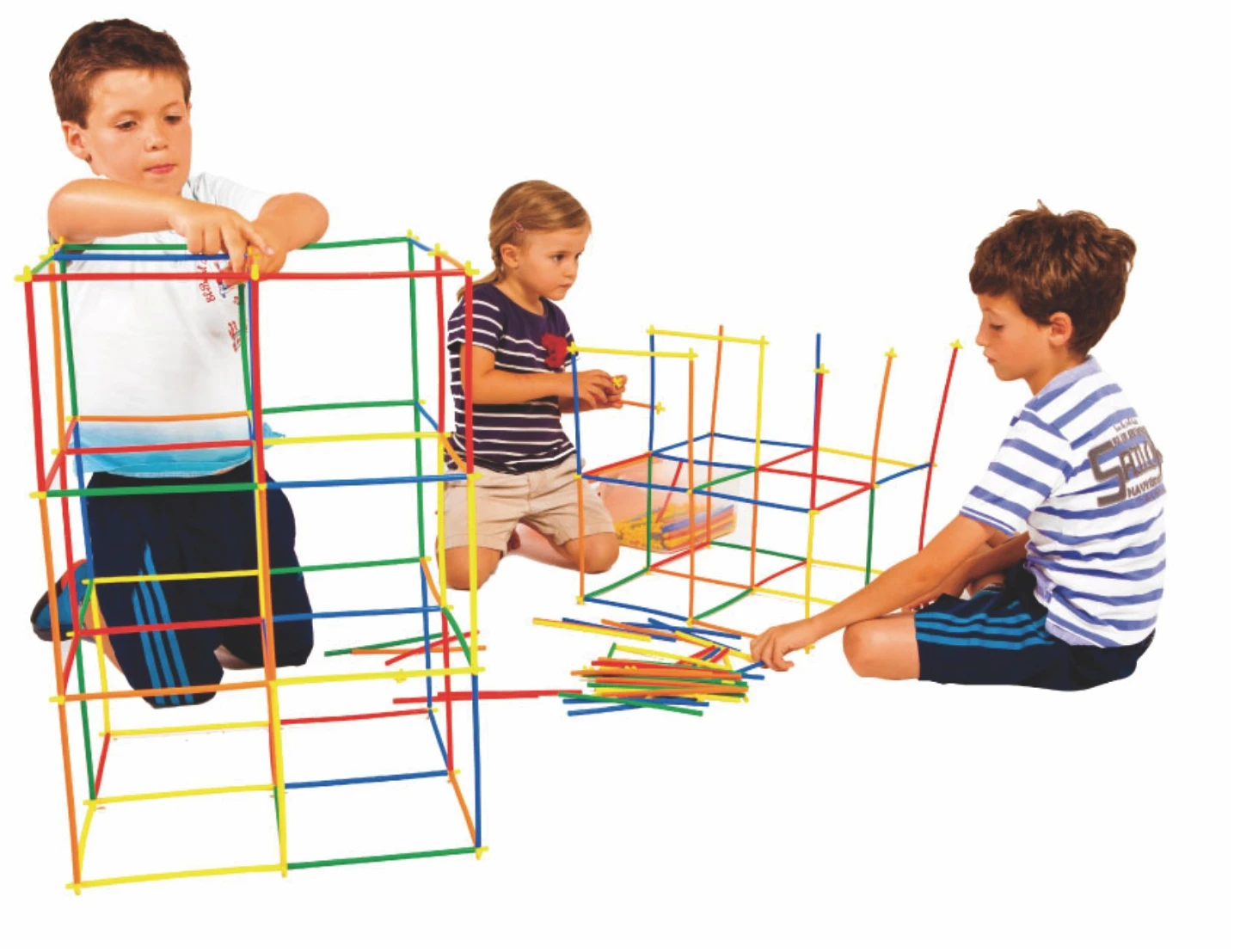 New coming eco-friendly large space assemble blocks building plastic kids toys