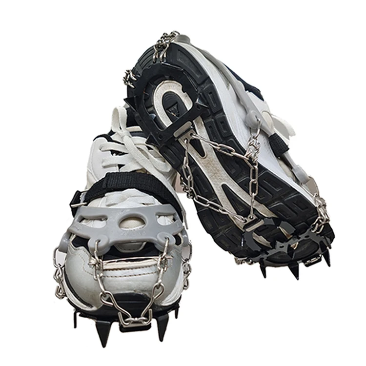 Most Popular hot selling snow ice shoe crampons Anti slip Shoe Spikes for outdoor camping