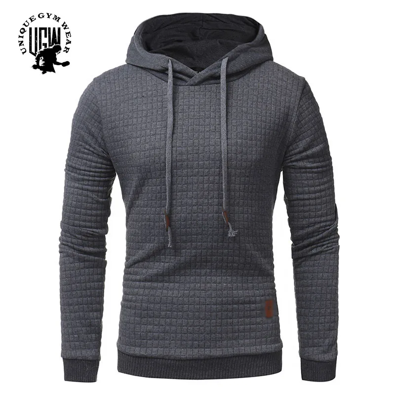OEM Custom Men Training Pullover Gym Fitness Full Sleeve Sweatshirt Hoodie with Pocket in Wholesale Price