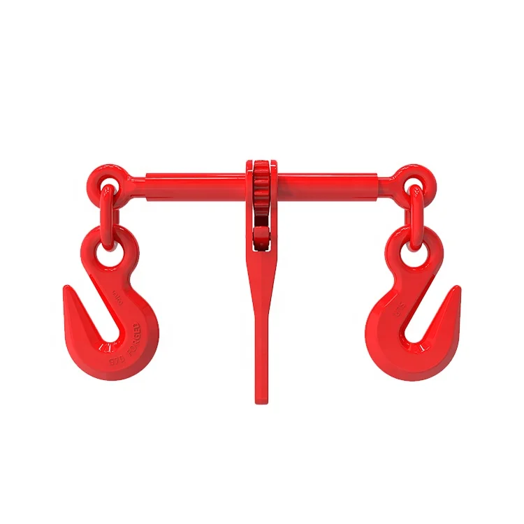 Shenli rigging G80 rachet load binder with hooks/chain binder for lashing