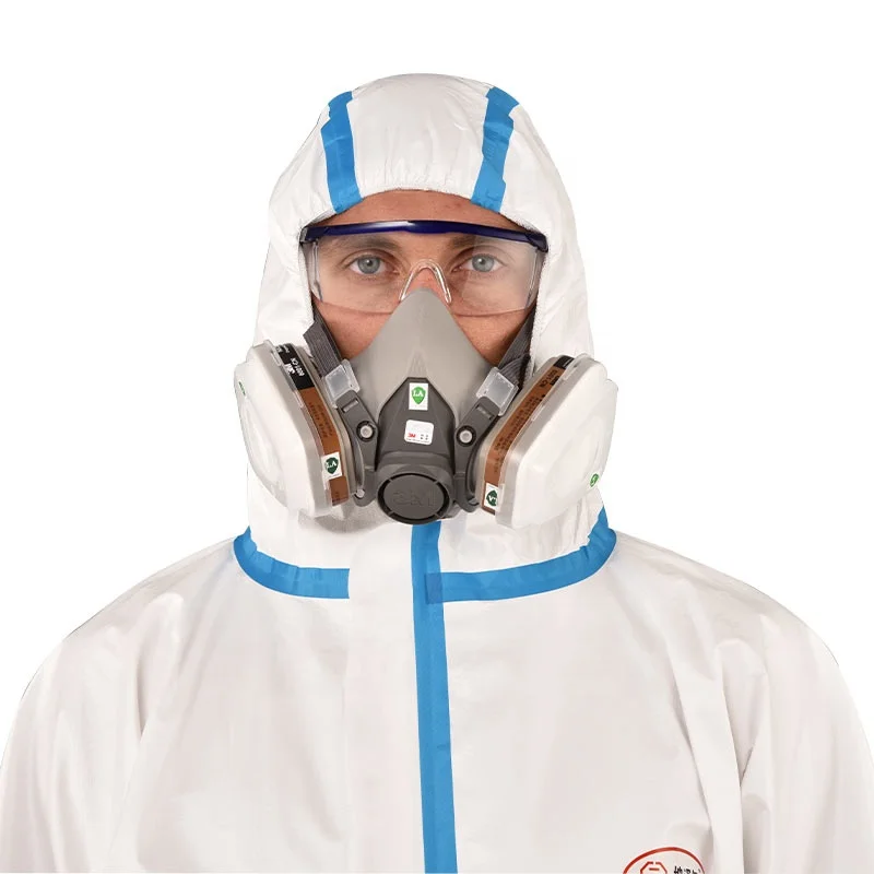 EN14126 single-use mircorous film medical protective clothing  medical overalls isolation gown