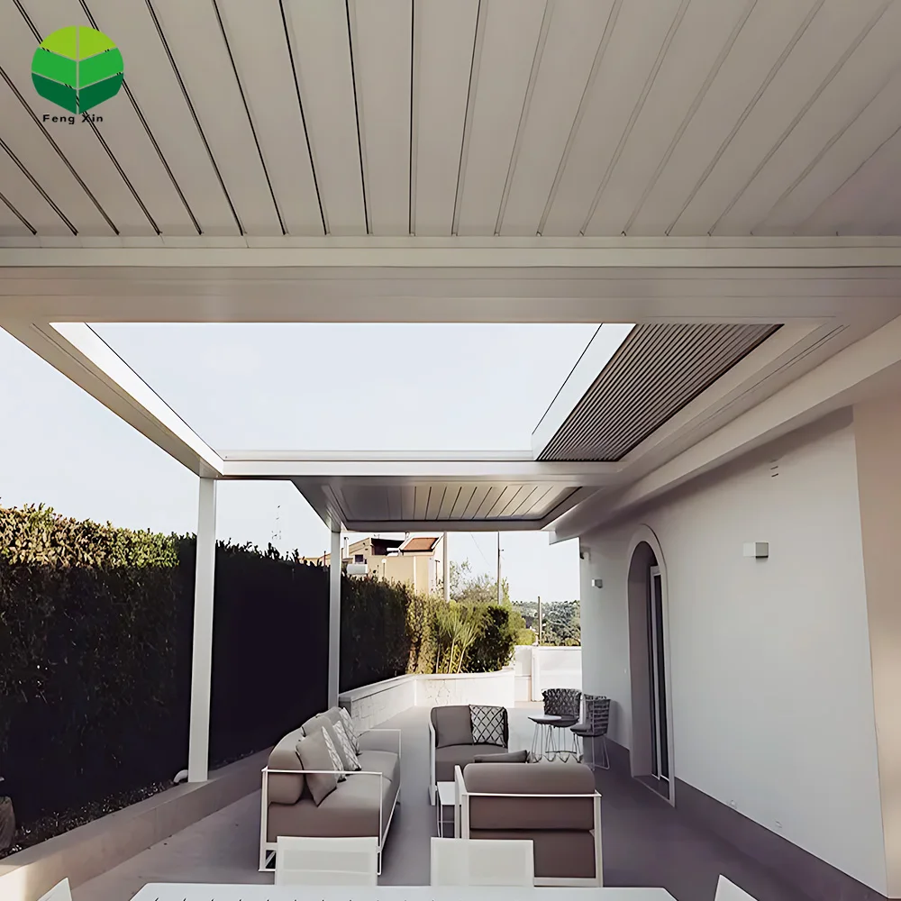 Outdoor Gazebo Garden Awnings Pergola Prices Retractable Net For Pergola On Sides Aluminum Pergola With Clear Polycarbonate Roof