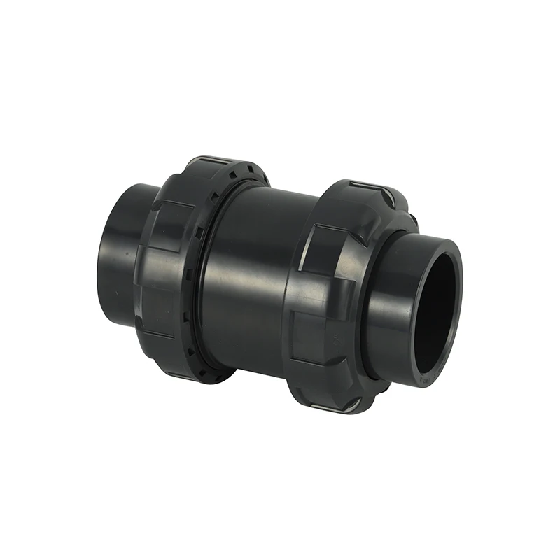 SWD Plastic high quality pvc/cpvc check valve 1/2inch to 2inch grey color body,Customized pvc/cpvc ball valve