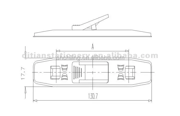 Explosive Models Wholesale office stationery Metal steel clip lever arch mechanism for file folder