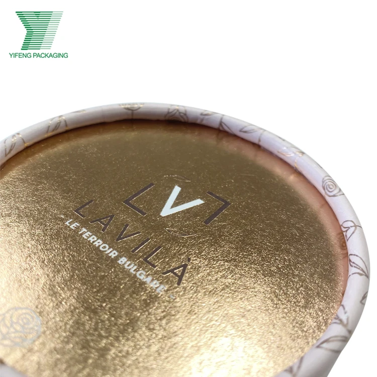 Food Grade round cylinder praline medjool dates Tea Spices packaging boxes for sweets candy chocolate bonbon