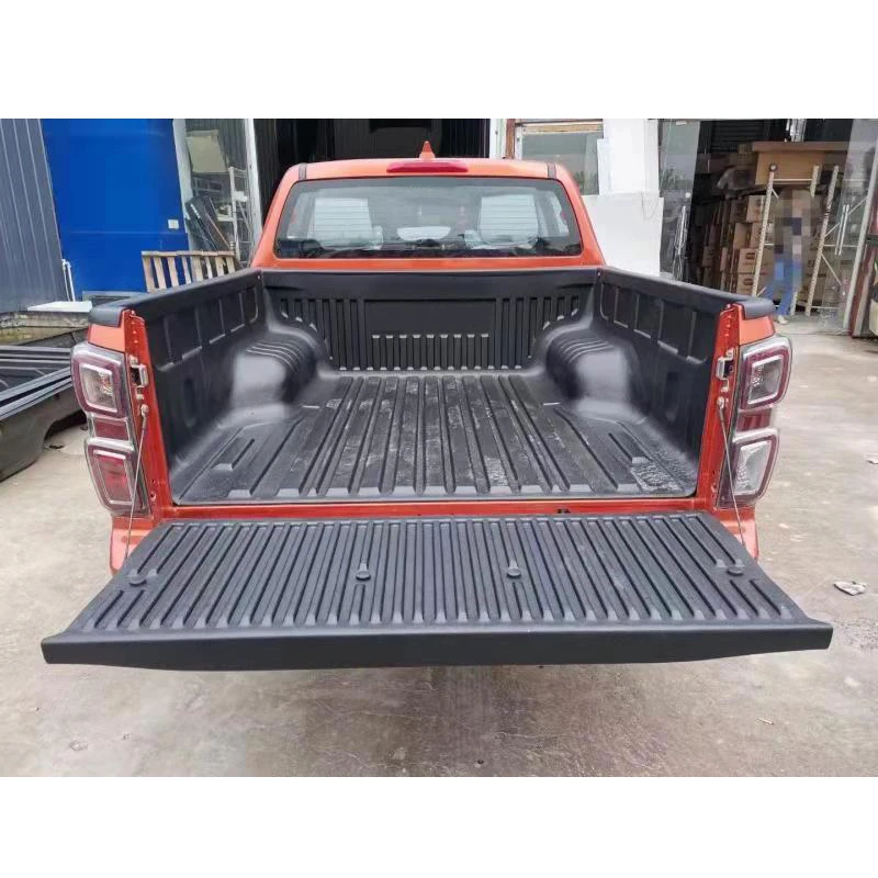 wholesale pickup truck accessories single double cab black HDPE bed liner for Dmax 2021