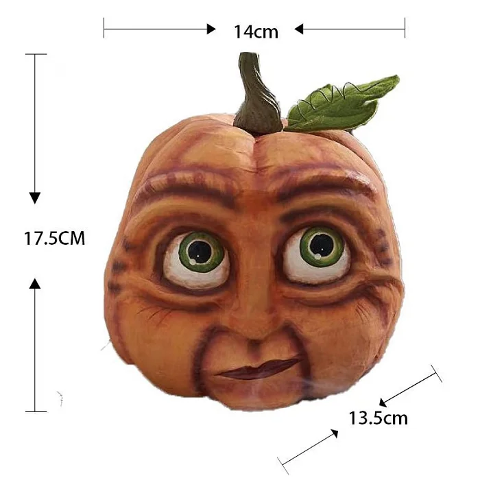 2023 NEW ITEM IN STOCK RESIN HALLOWEEN PUMPKIN FACE STATUE FIGURE CUSTOM HOLIDAY GIVEAWAY GIFT SOUVENIR  DECORATION ORNAMENTS